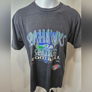 Vintage Seattle Seahawks 90's Graphic Men's T-shirt XL